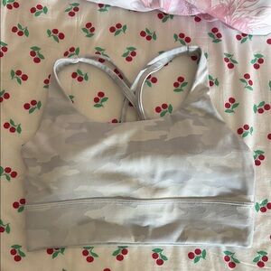 Lululemon camo energy bra